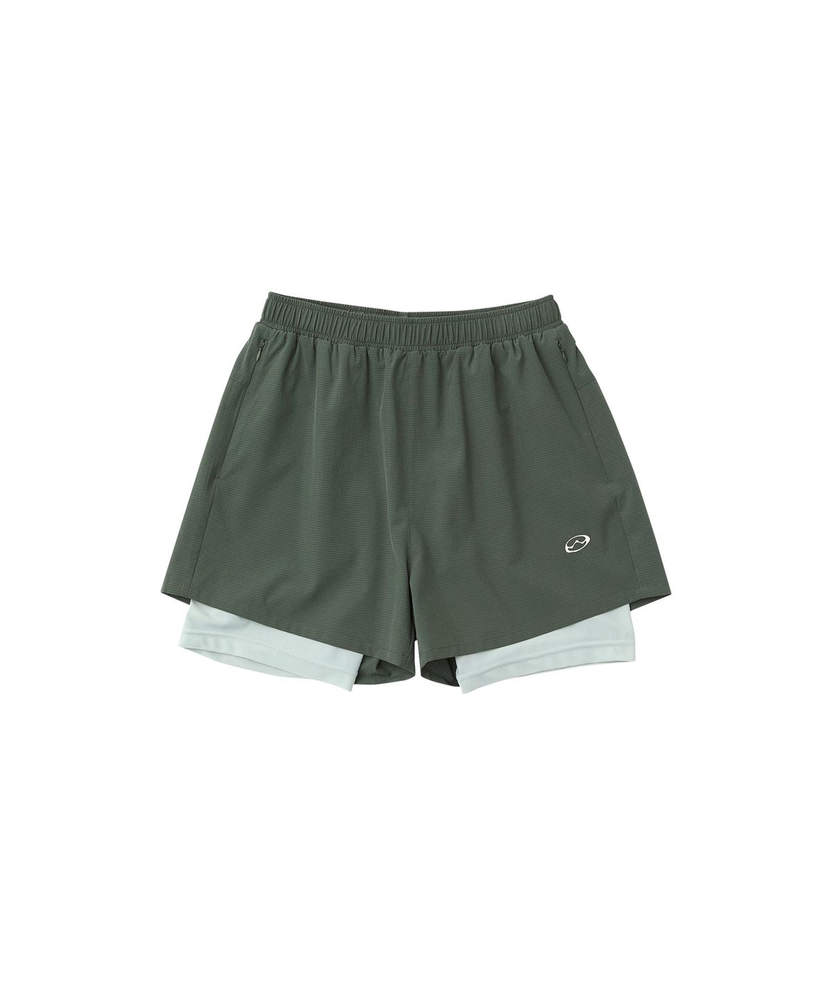 엠아이엠(MIM) Layered Shorts_Khaki