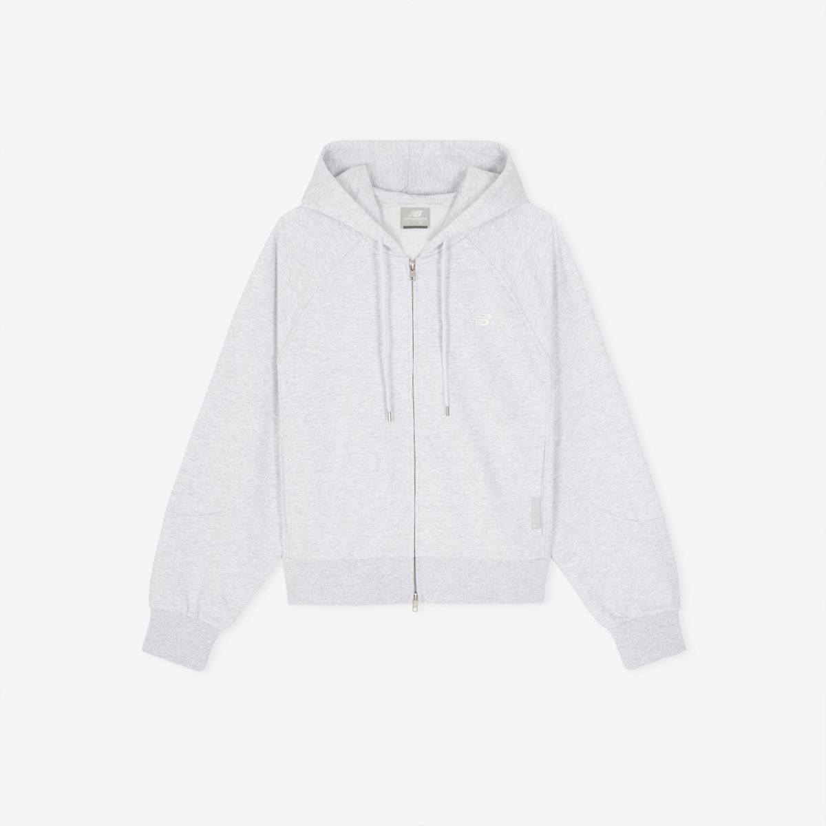 뉴발란스(NEW BALANCE) NBMDG4W912 / WOMEN 에센셜 후드집업 (L/GRAY)