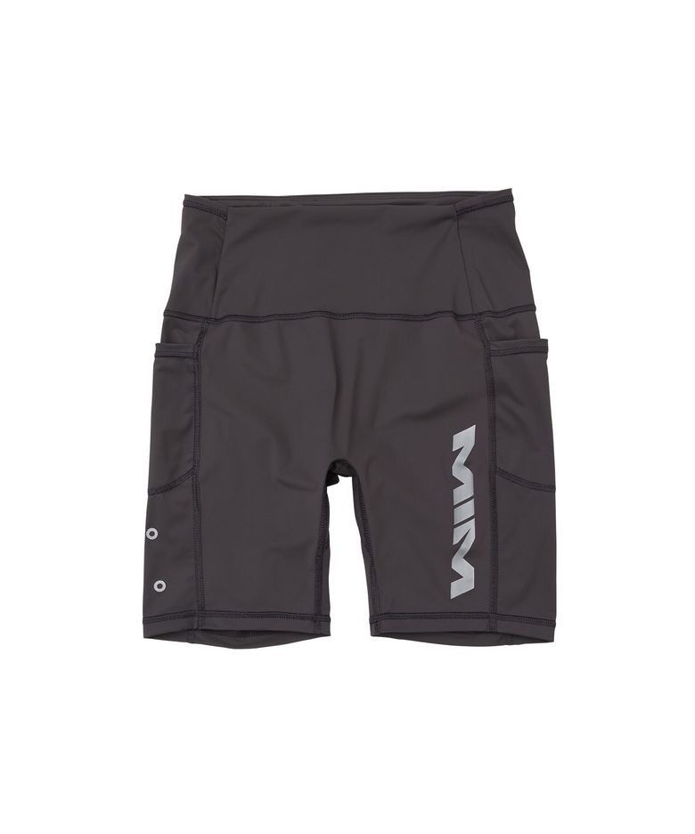 (W)MOMENTUM HALF TIGHTS_Charcoal Grey