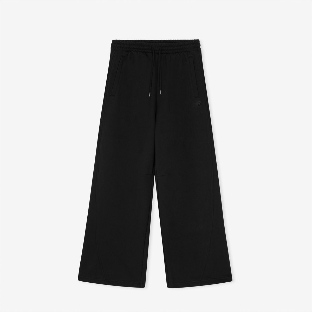 뉴발란스(NEW BALANCE) NBMLG4W932 / WOMEN 에센셜 오버 와이드팬츠 (BLACK)
