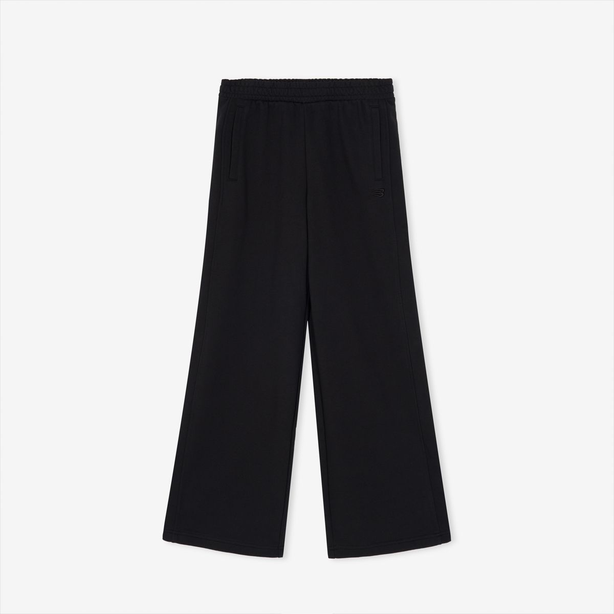 뉴발란스(NEW BALANCE) NBMLG4W922 / WOMEN 에센셜 와이드팬츠 (BLACK)