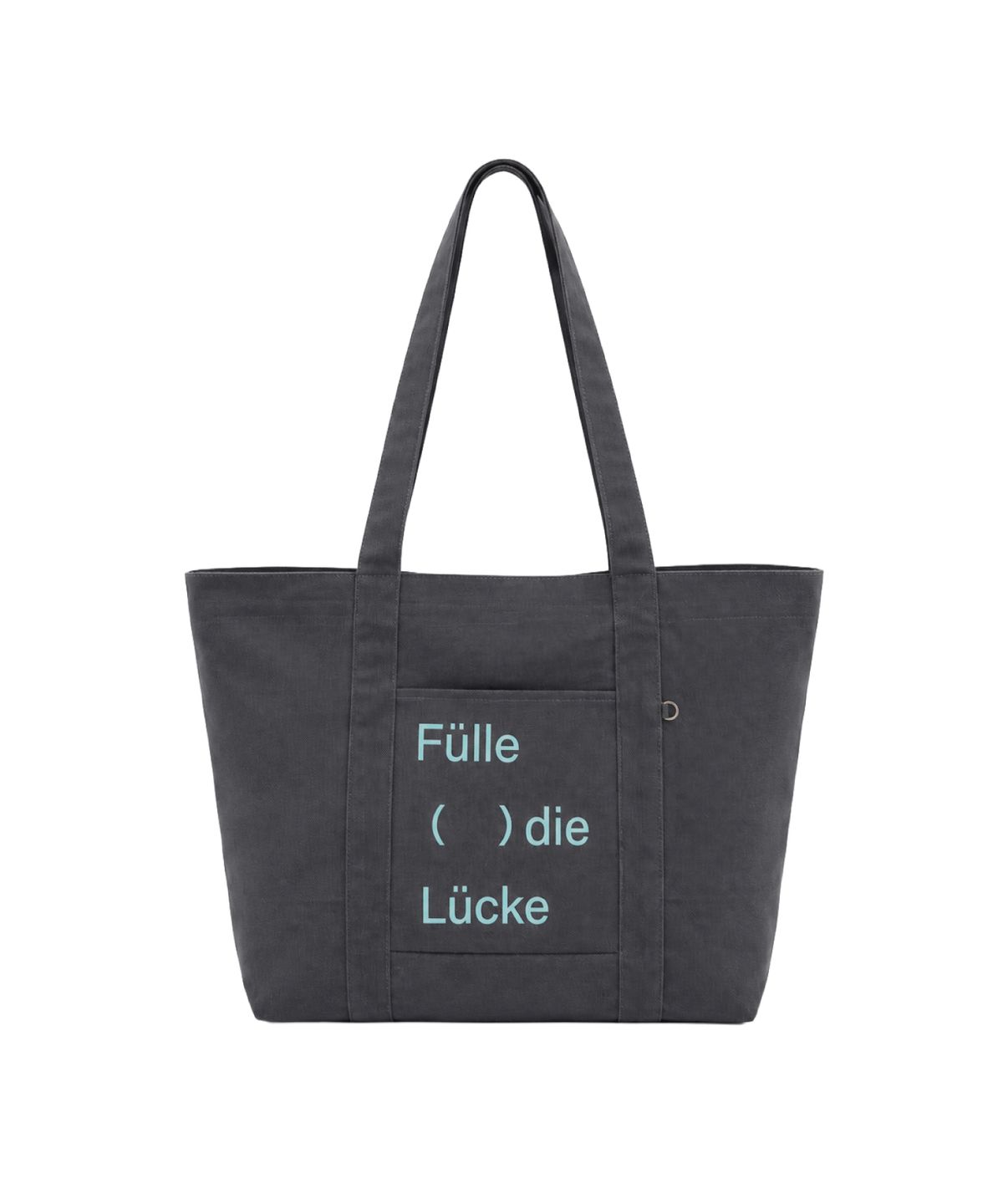 필인더블랭크(FILLINTHEBLANK) Blank Canvas Bag (grey)