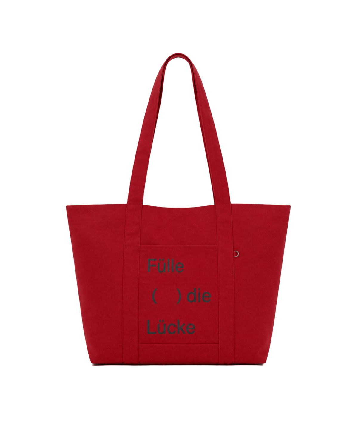 필인더블랭크(FILLINTHEBLANK) Blank Canvas Bag (red)