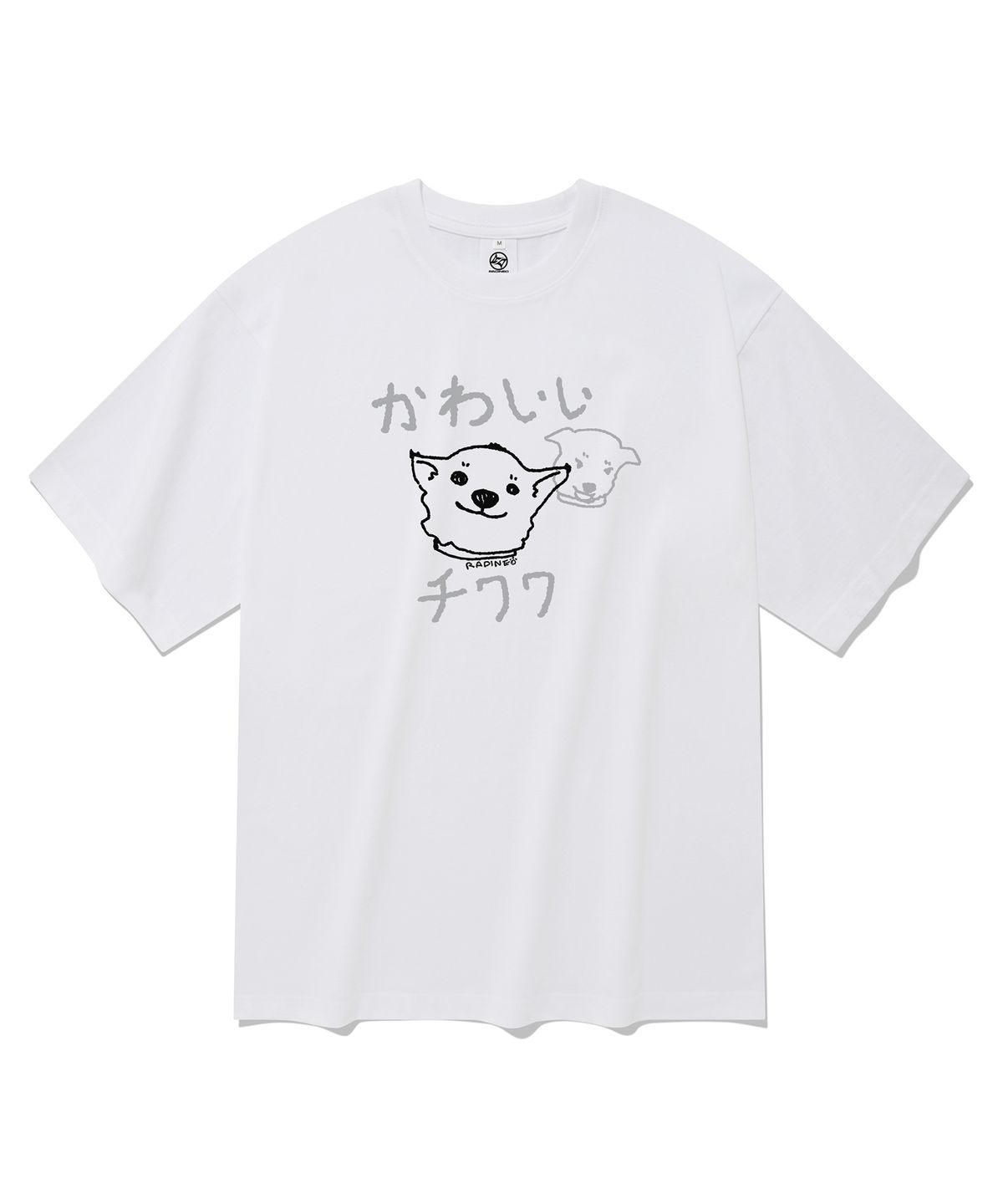 라디네오(RADINEO) 카와이 반팔 티셔츠 화이트