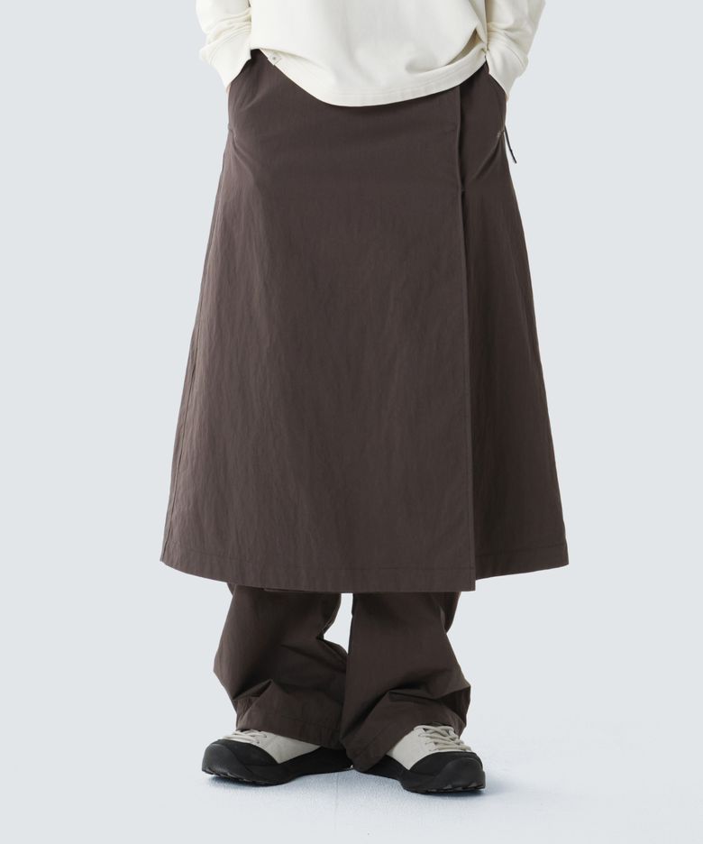 클랜드 스커트 (S26FWDSK91) Choco Brown