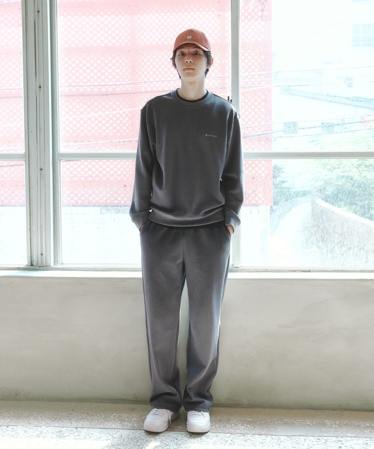 스노우피크 어패럴(SNOWPEAK APPAREL) 피그먼트 다잉 팬츠 (S26FUFFP64) Charcoal