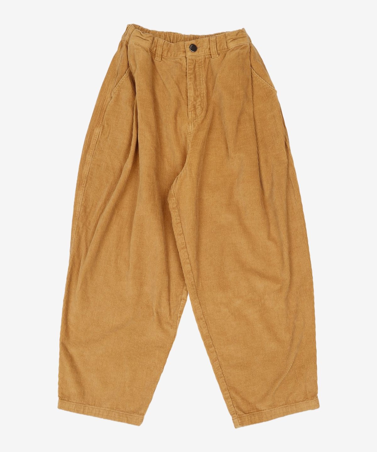 사운즈라이프(SOUNDSLIFE) Steady Balloon Snap Pants Corduroy Beige M
