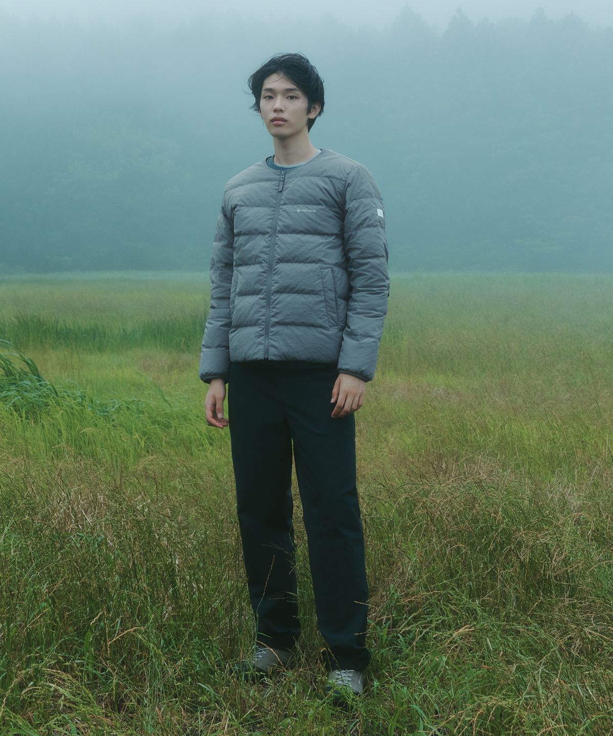 스노우피크 어패럴(SNOWPEAK APPAREL) 클랜드 스트레이트 팬츠 (S26FMDPT90) Dark Charcoal
