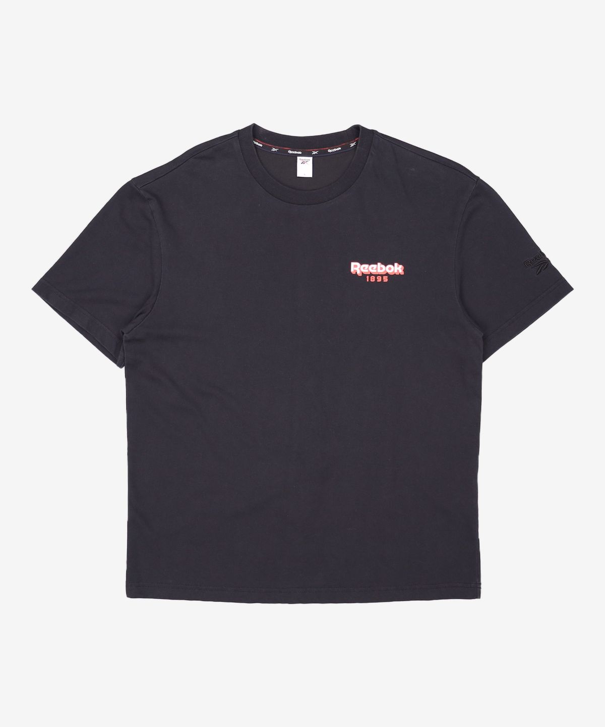리복(REEBOK) 1895 벡터 티셔츠 - 블랙 L
