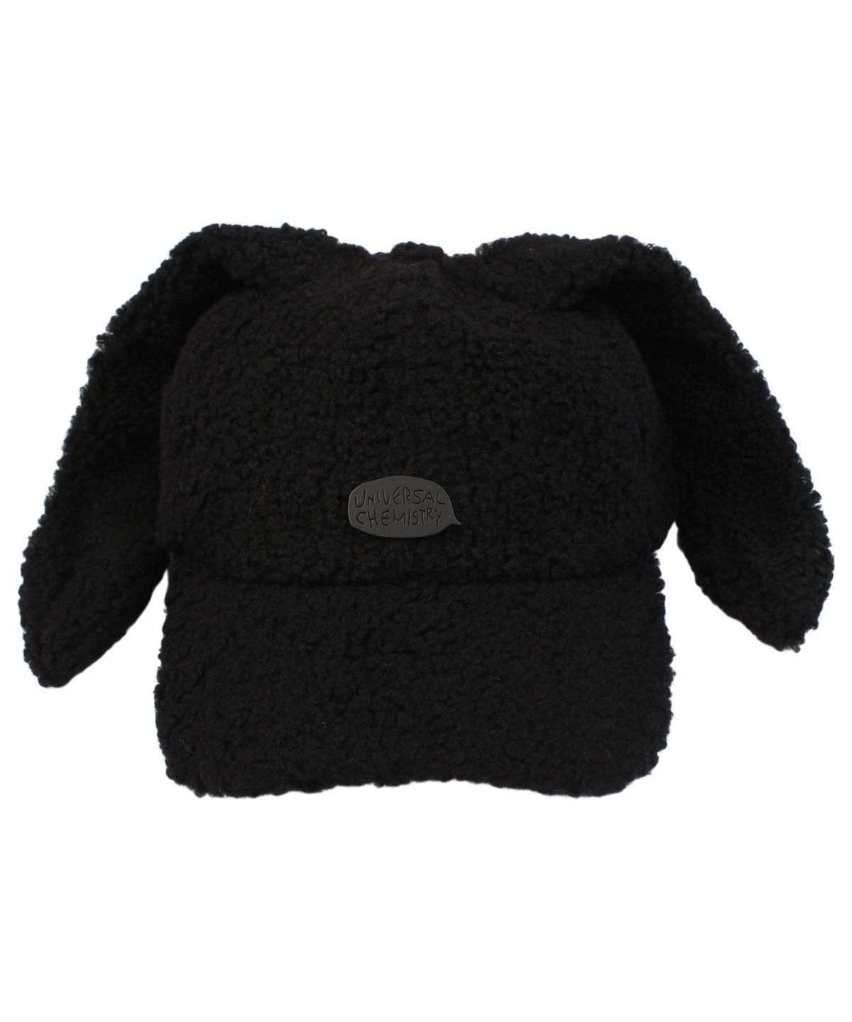 유니버셜 케미스트리(UNIVERSAL CHEMISTRY) Rabbit Fleece Black Ballcap 토끼모자