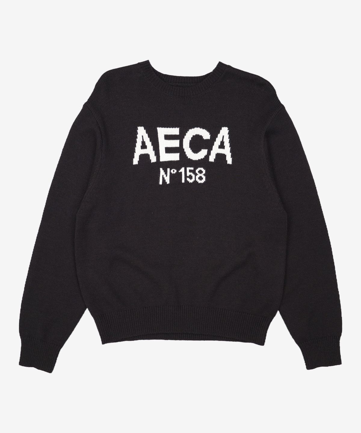 에이카화이트(AECA) AECA BIG LOGO WOOL KNIT [7color] M