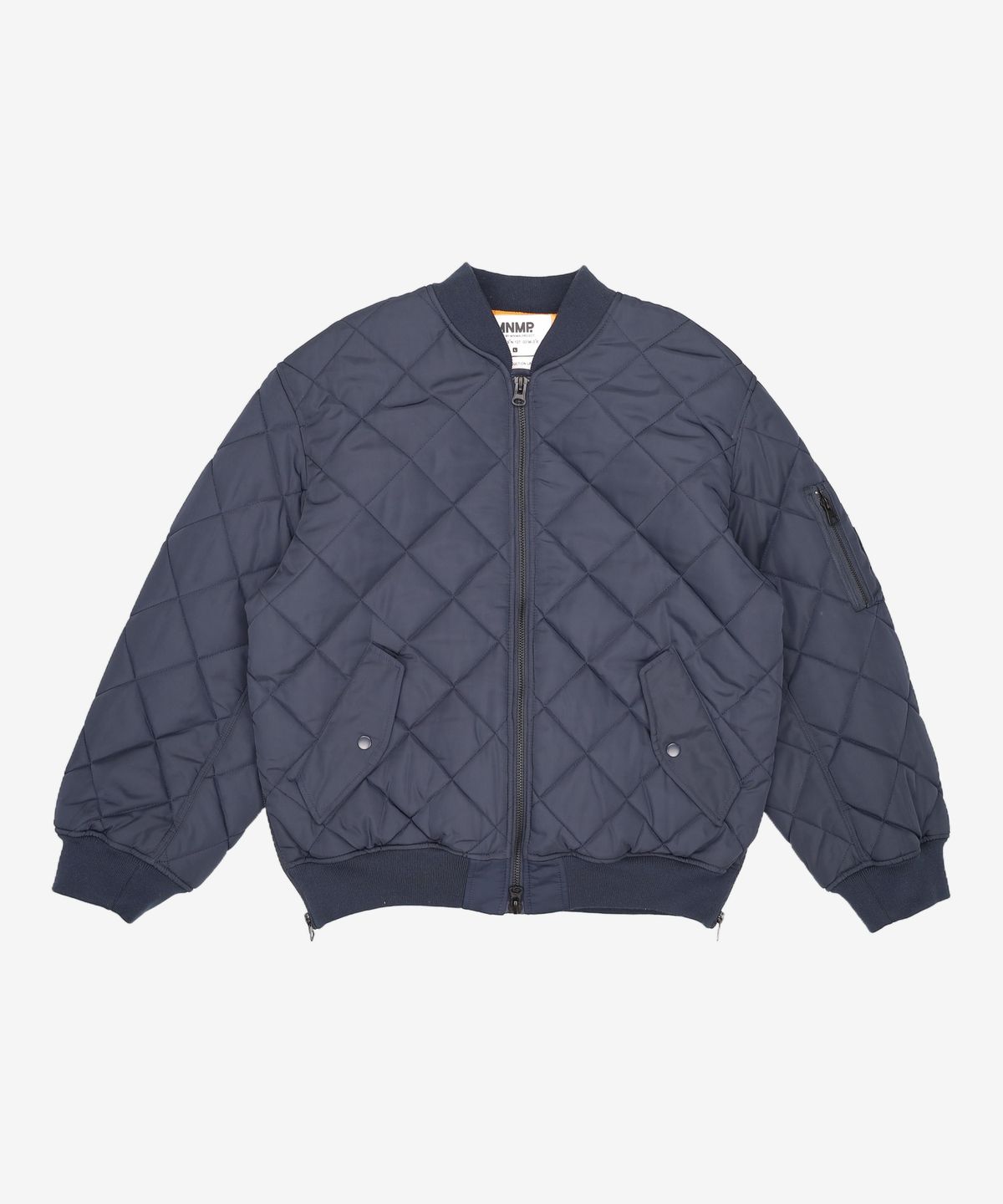 미니멀프로젝트(MINIMALPROJECT) 오버사이즈 슬릿 MA-1 자켓 MJK111 [NAVY] L