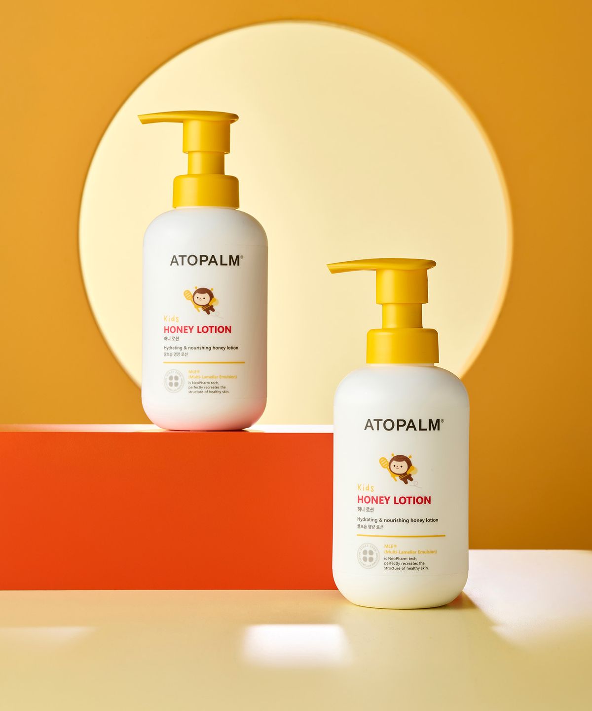 아토팜(ATOPALM) 키즈 허니로션 300ML X 2개
