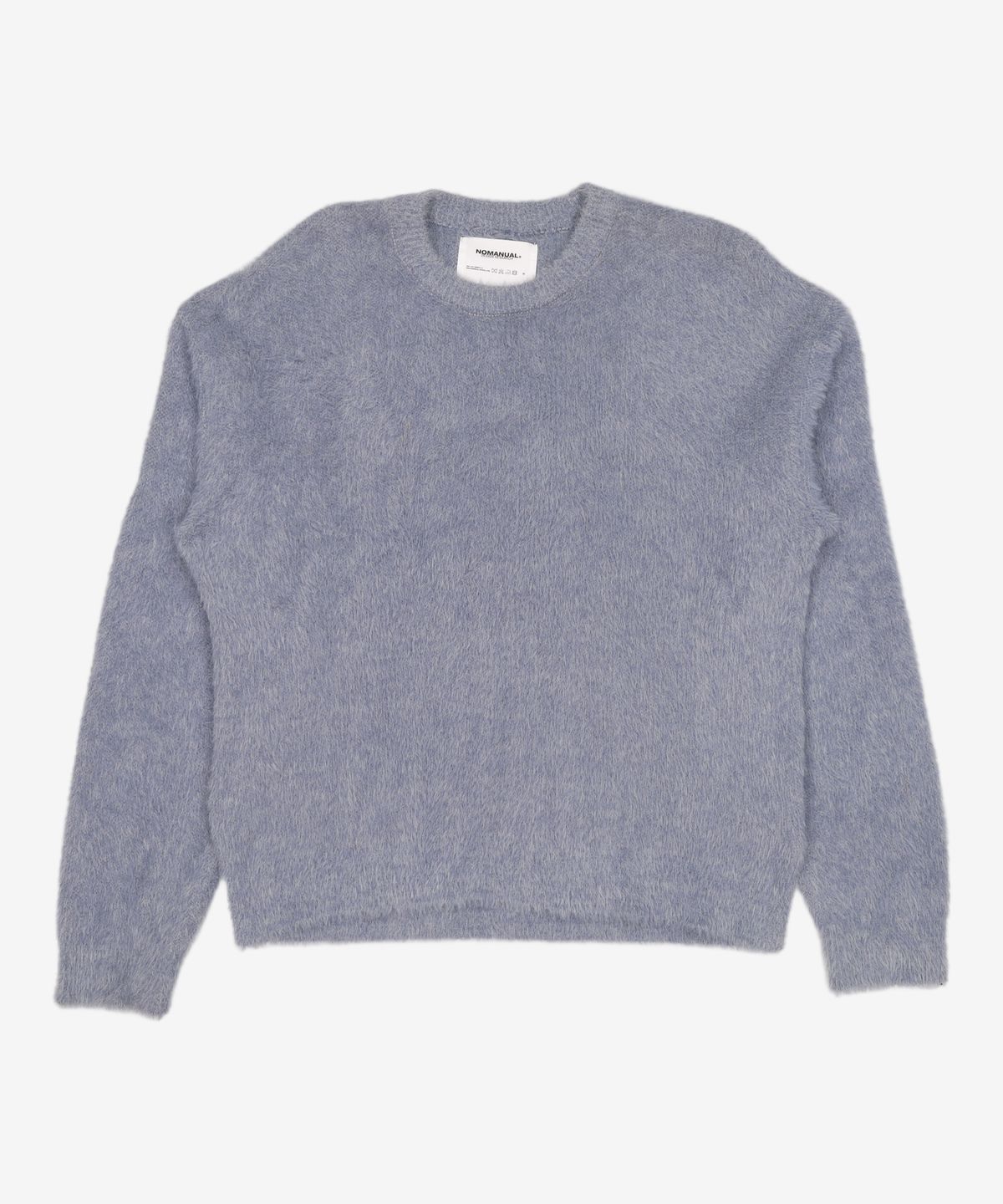 노매뉴얼(NOMANUAL) (시그니처종료)CROPPED HAIRY KNIT - 5 COLOR M