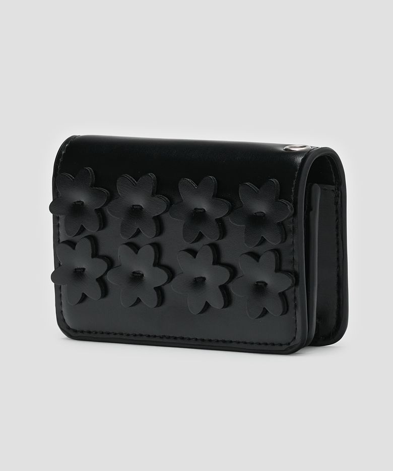 Flower Patch Wallet [Black]
