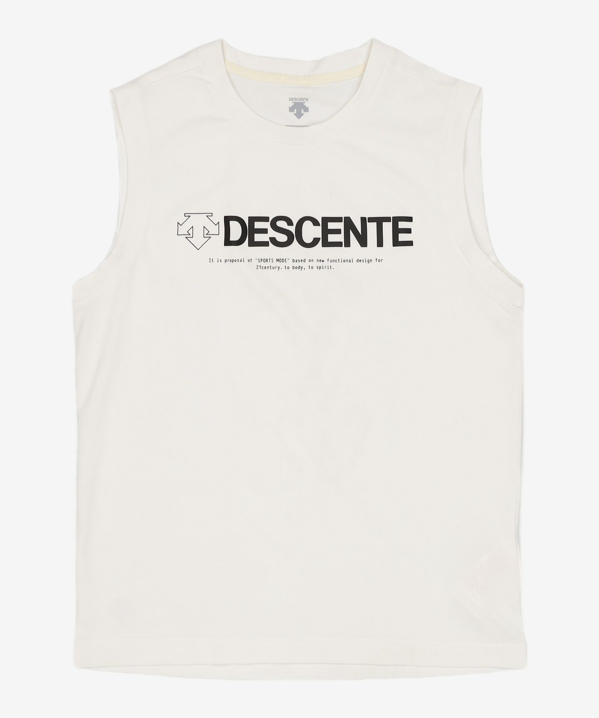 데상트(DESCENTE) [데상트] [40% OFF]남성 스포츠베이직 드라이 트랜스퍼 워딩로고 슬리브리스 (S9211UST41) 95