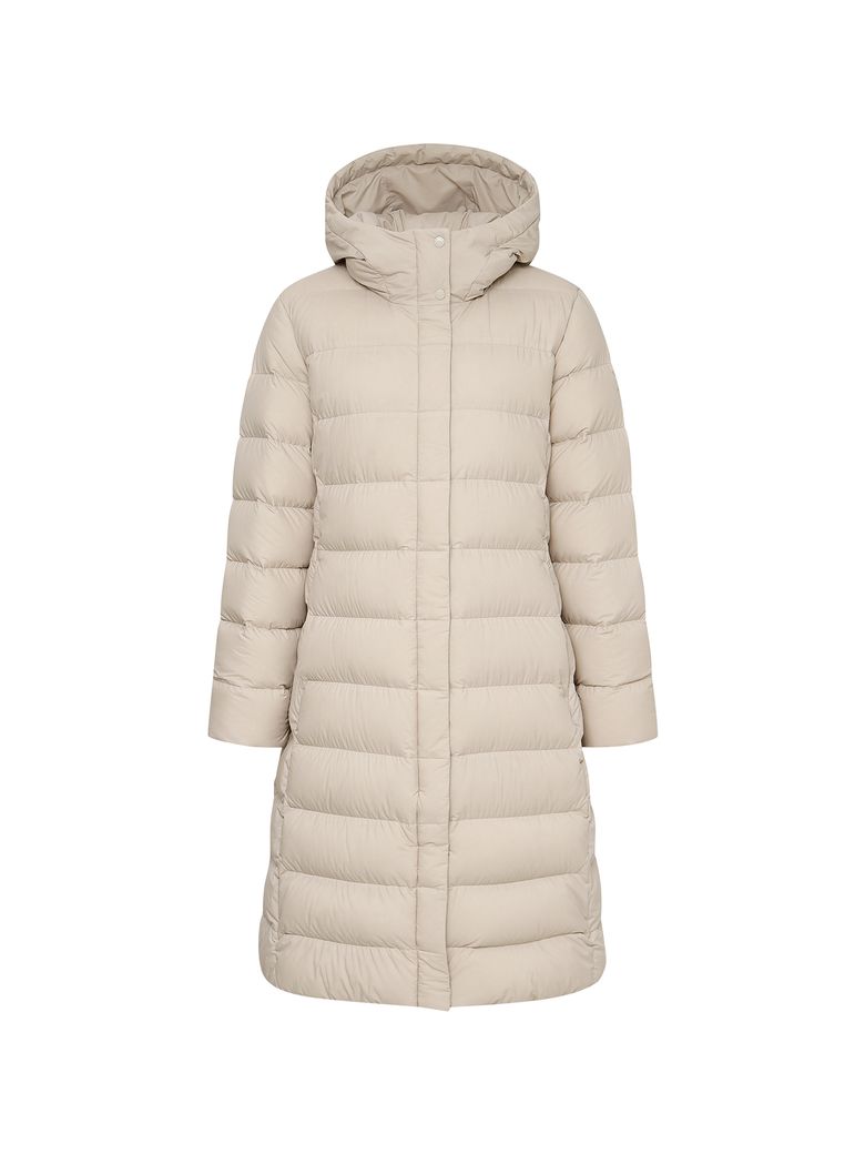 여성 S999 CLOUD (클라우드) 롱 다운_Grayish BEIGE YWW26532GE
