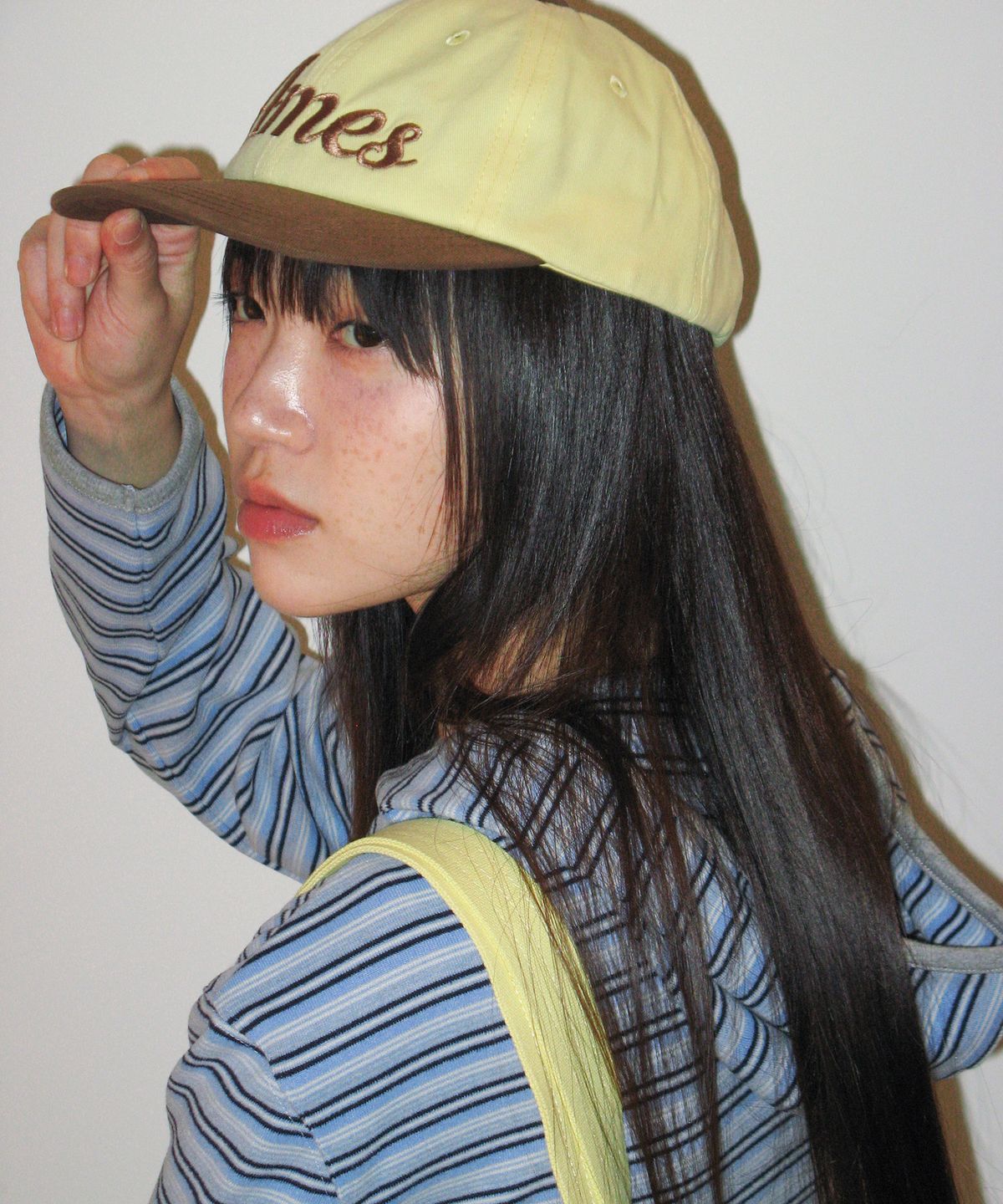 아메스 월드와이드(AMES-WORLDWIDE) STANDARD LOGO BALL CAP YELLOW