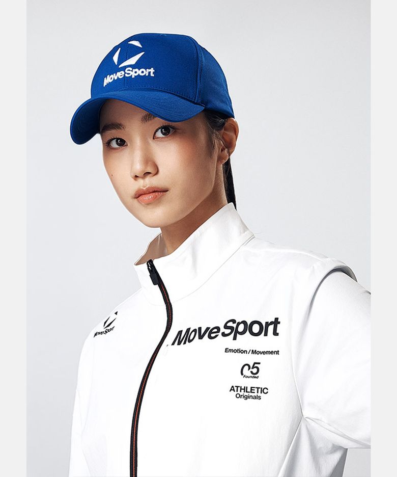 워딩 로고 볼캡 블루 VS123ECP11