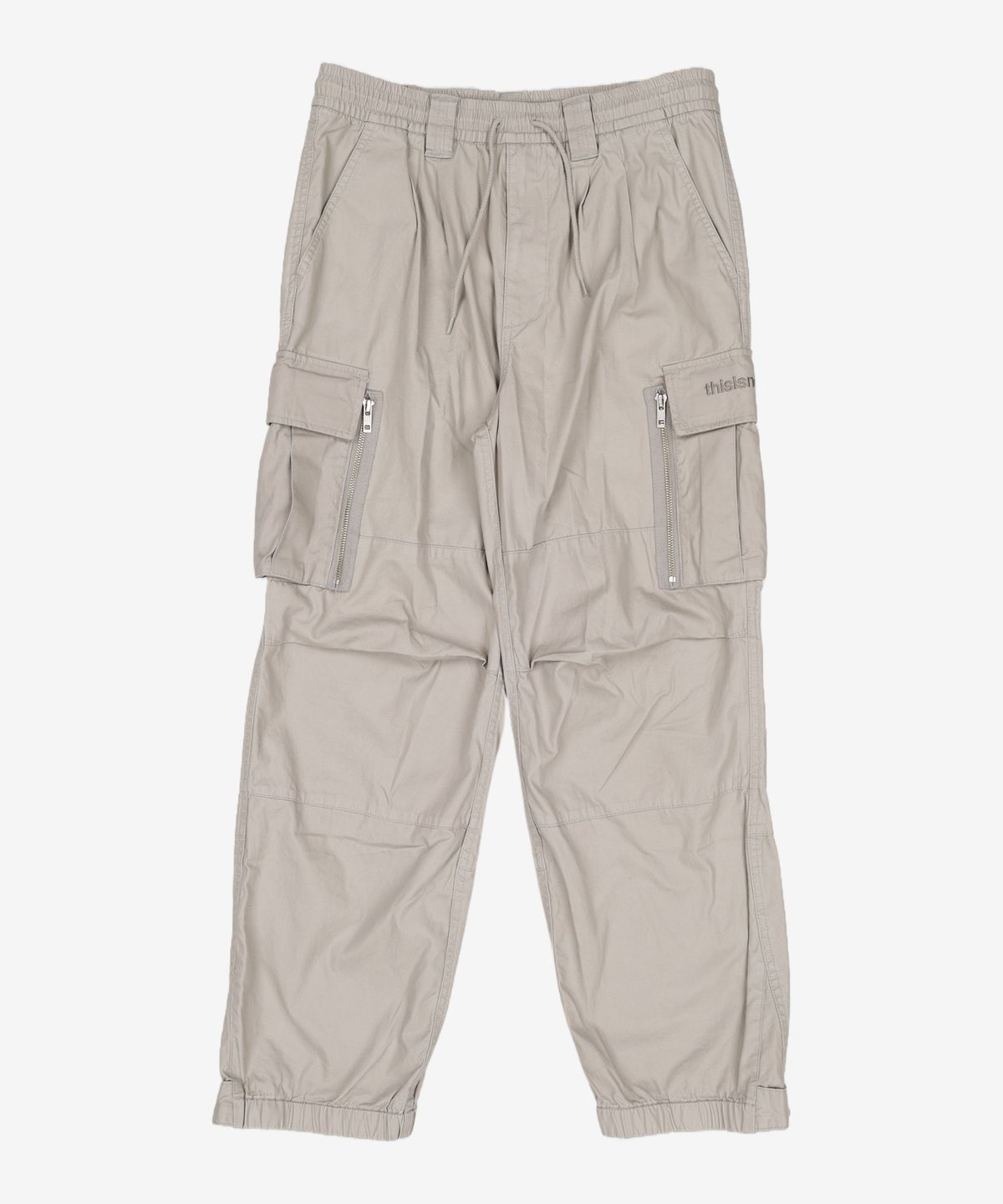 디스이즈네버댓(THISISNEVERTHAT) Multi Zip Cargo Pant Light Grey M