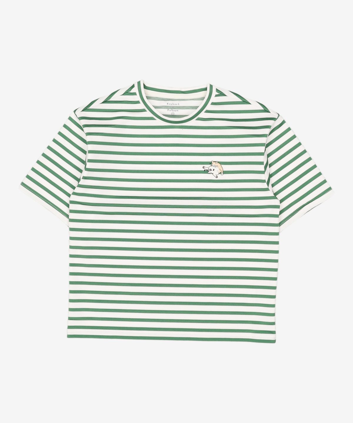 폴햄키즈(POLHAM KIDS) 공용) 쿨텐션 코숏 반팔 티셔츠_PKD2TS3470 140