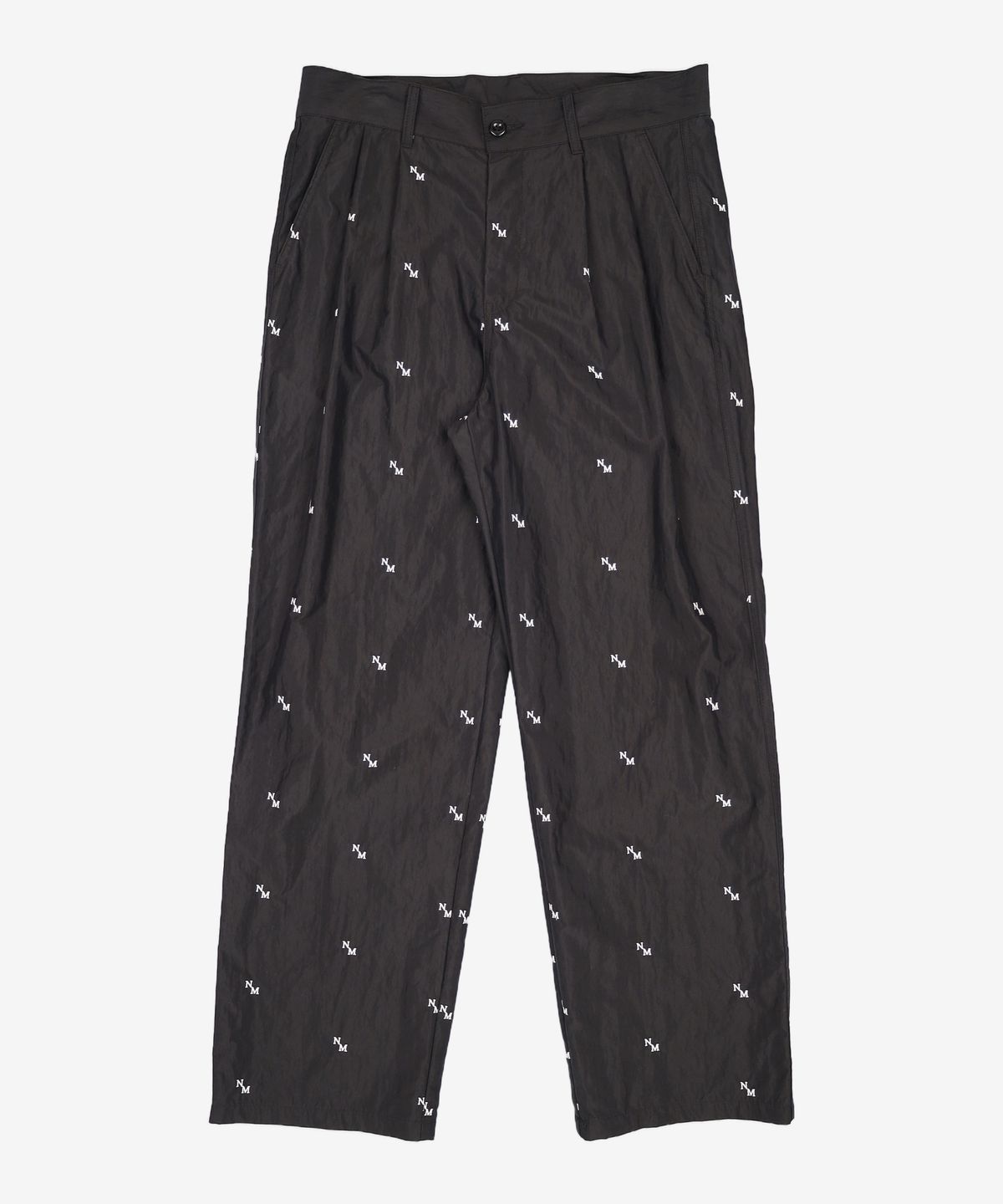 노매뉴얼(NOMANUAL) NM PATTERN PANTS - BLACK L