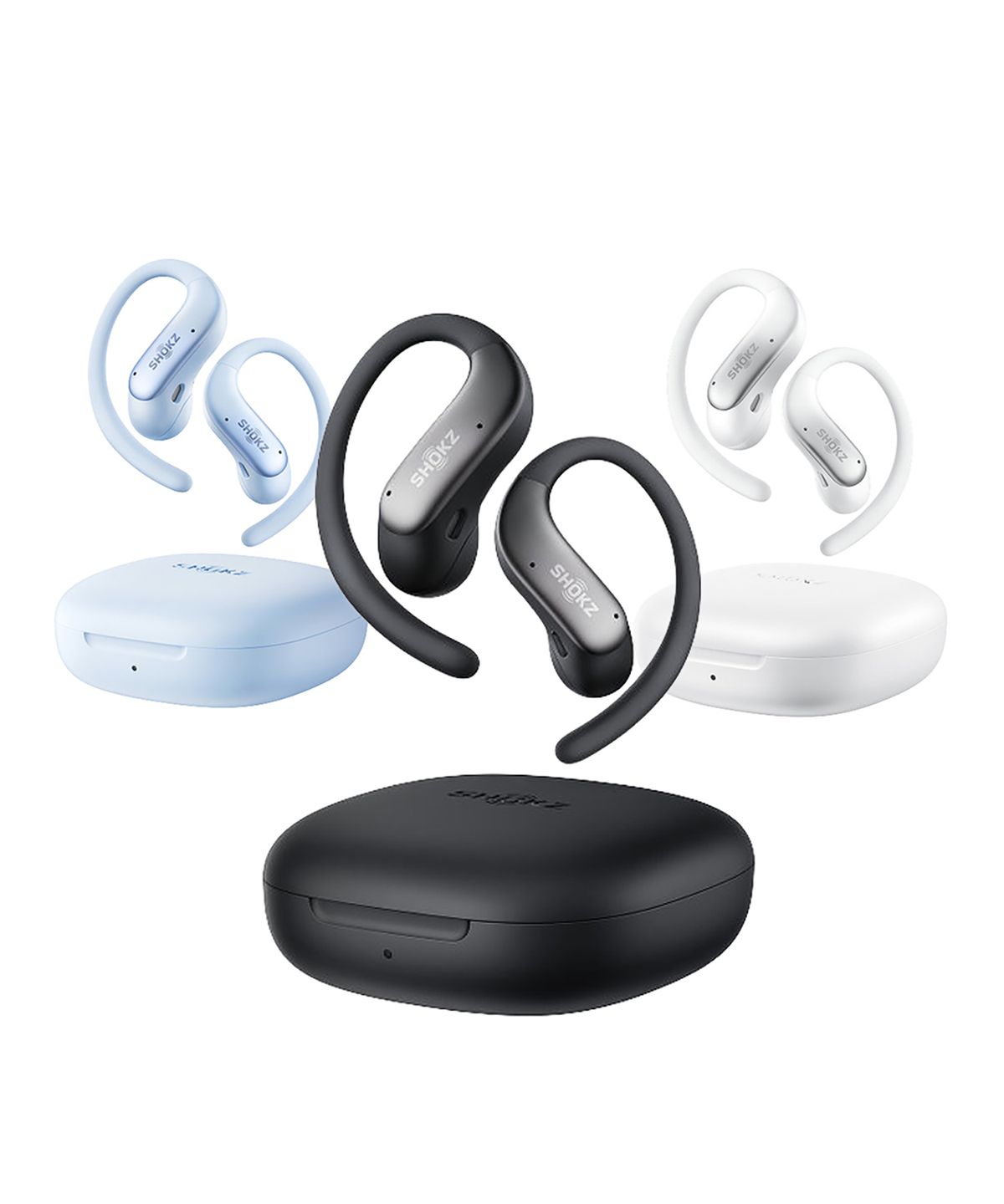 샥즈(SHOKZ) 오픈핏 에어 2 T520 오픈형 공기전도 무선 블루투스 이어폰