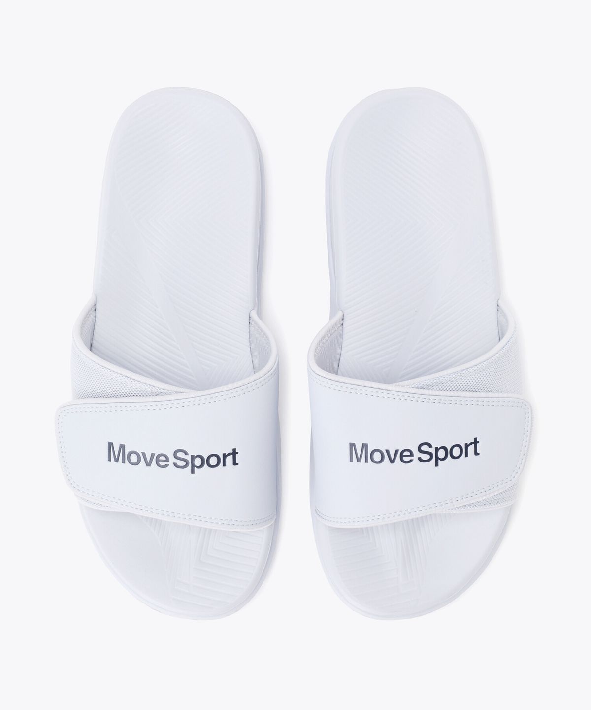 무브스포츠 바이 데상트(MOVESPORT BY DESCENTE) 리커버리 슬라이드 블루 VS123LSD11