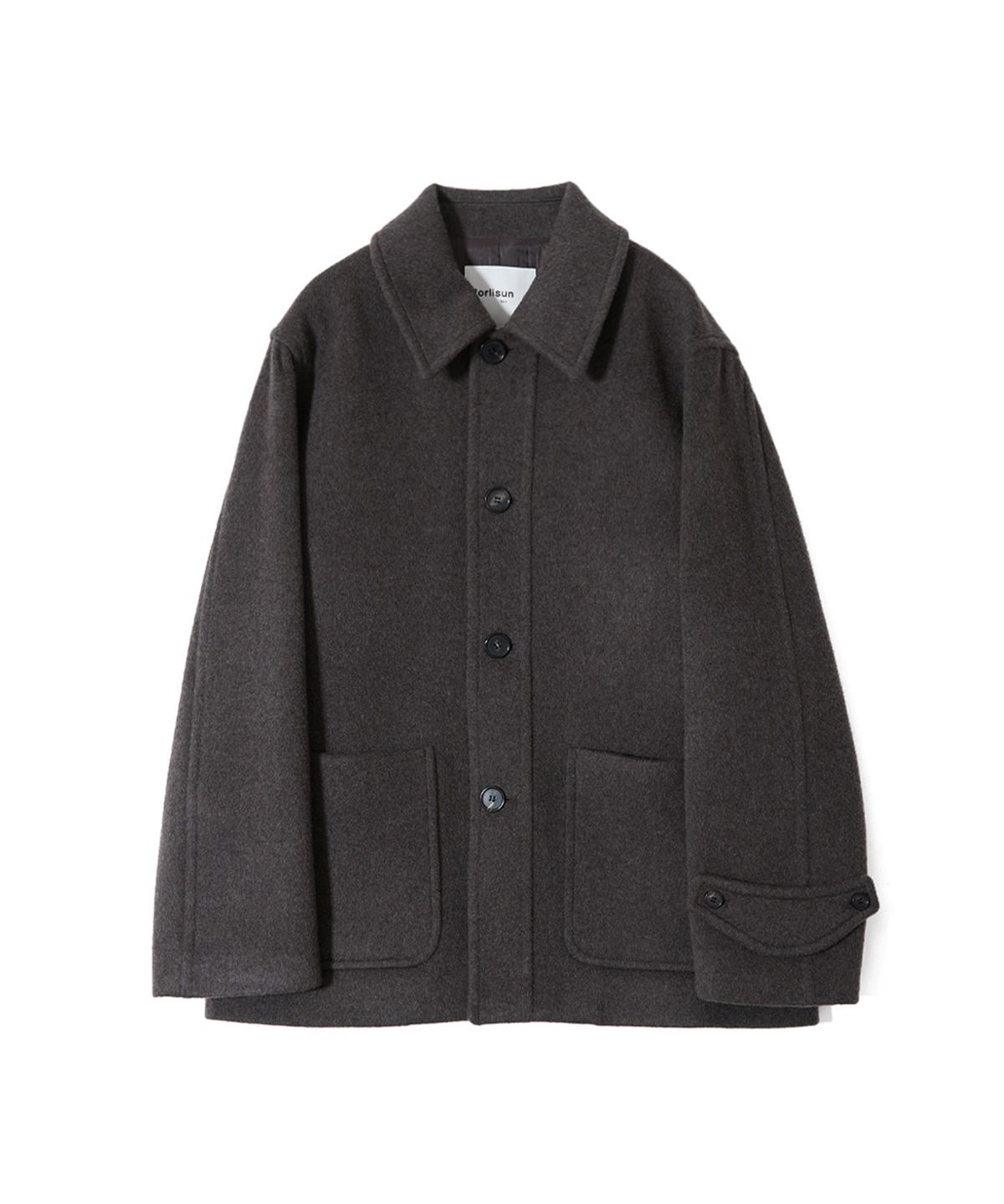 홀리선(HORLISUN) Newyear Wool Half Coat Spain Olive