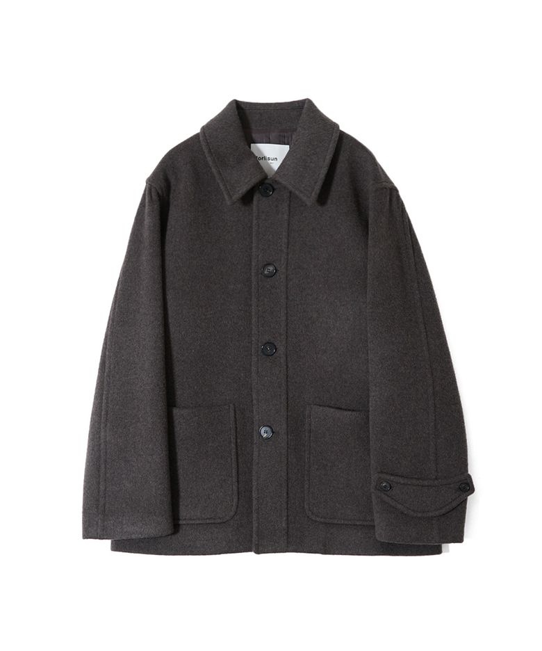 Newyear Wool Half Coat Spain Olive