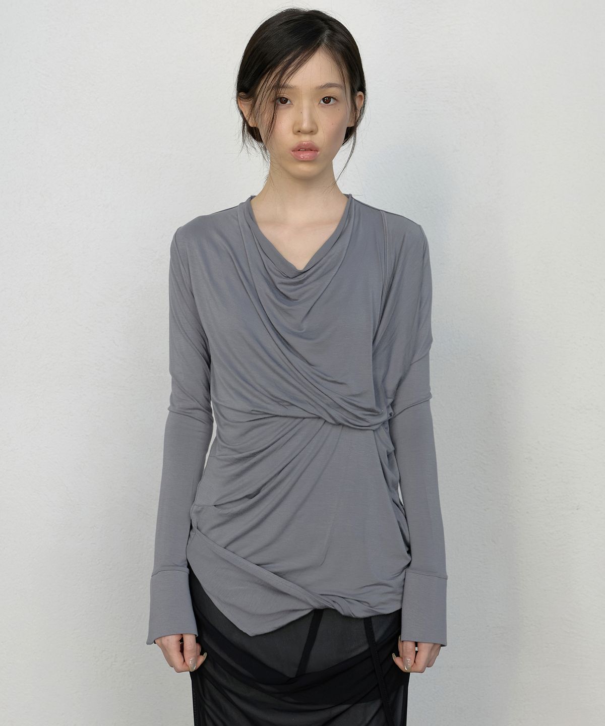 플레어업(FLAREUP) Miya Long Sleeve (FL-195_Gray)