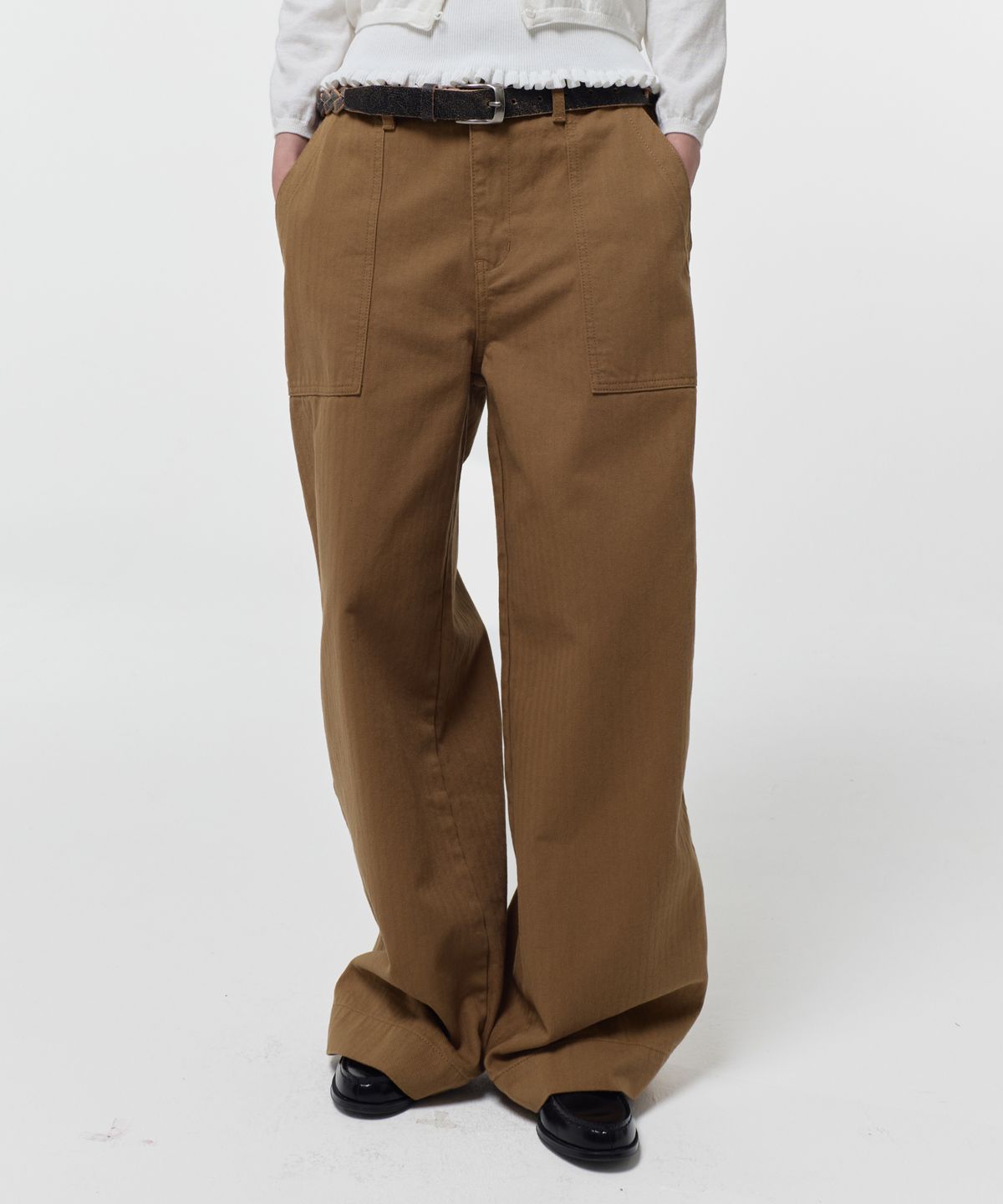 지비에이치 어패럴(GBH APPAREL) HERITAGE FATIGUE PANTS / BEIGE