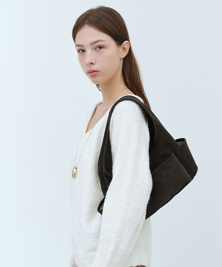 포니 숄더백 Poni Shoulder Bag_Espresso