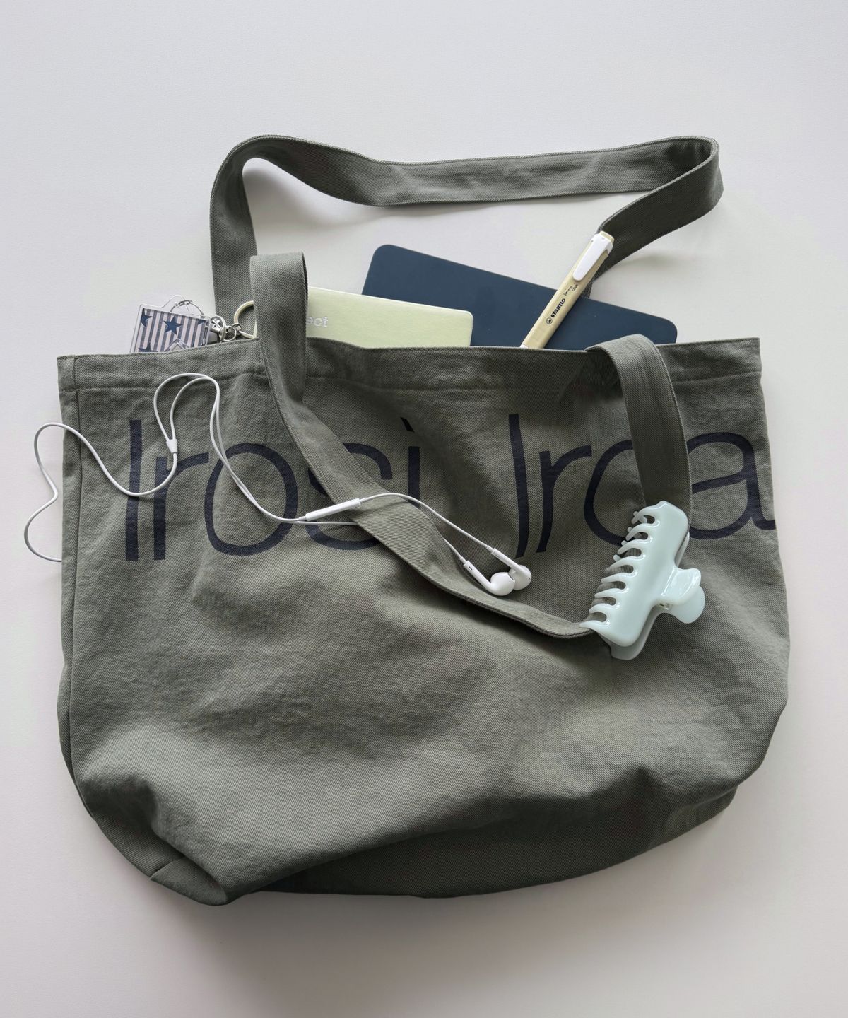 이로시 이로아(IROSI IROA) IR Classic Big Bag (Khaki)
