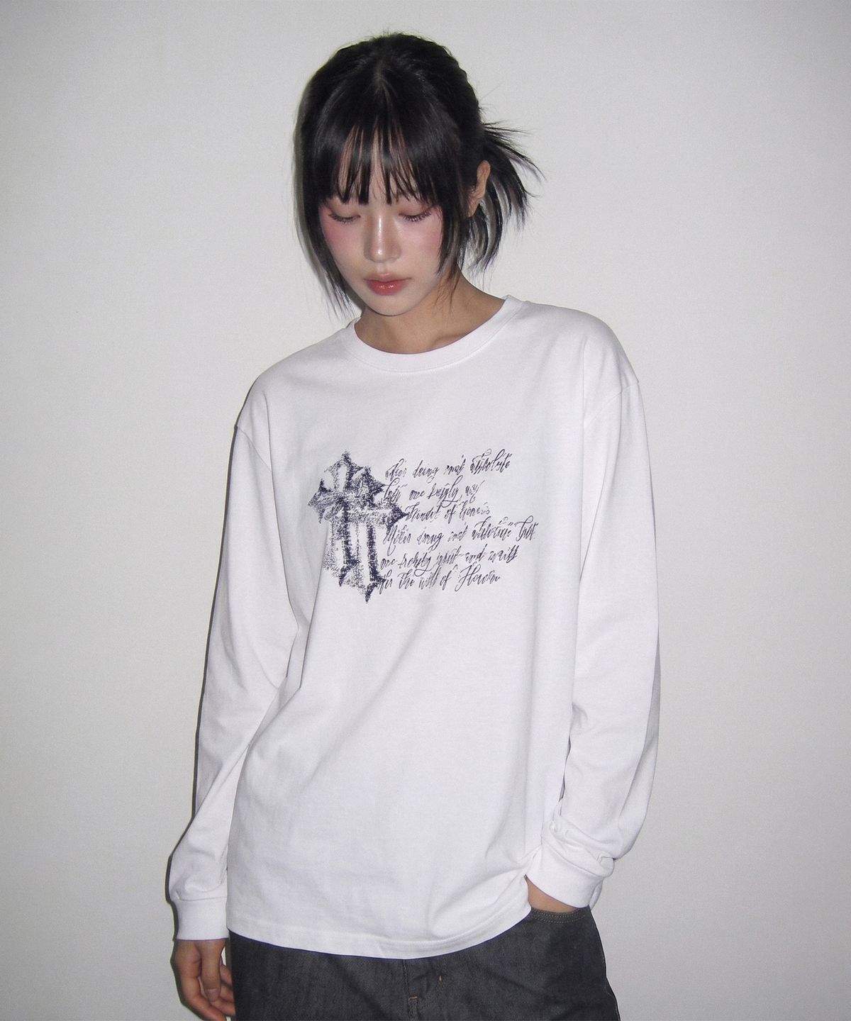 키치어리(KITSCHEERY) Vesper Long Sleeve (White)