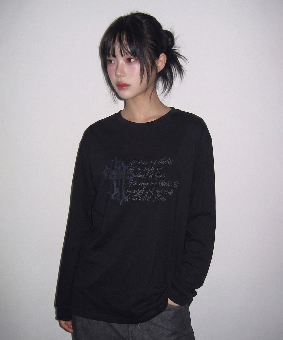키치어리(KITSCHEERY) Vesper Long Sleeve (Black)
