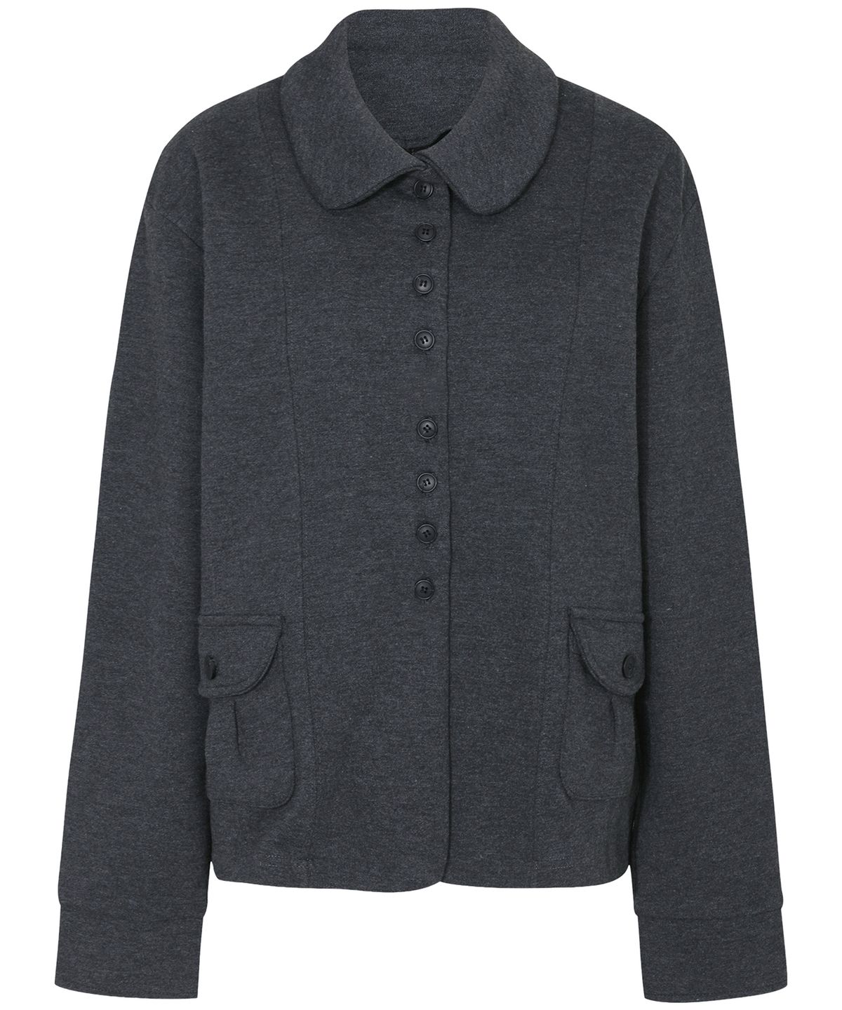플레어업(FLAREUP) Offset Button Jacket (FL-065_Charcoal)