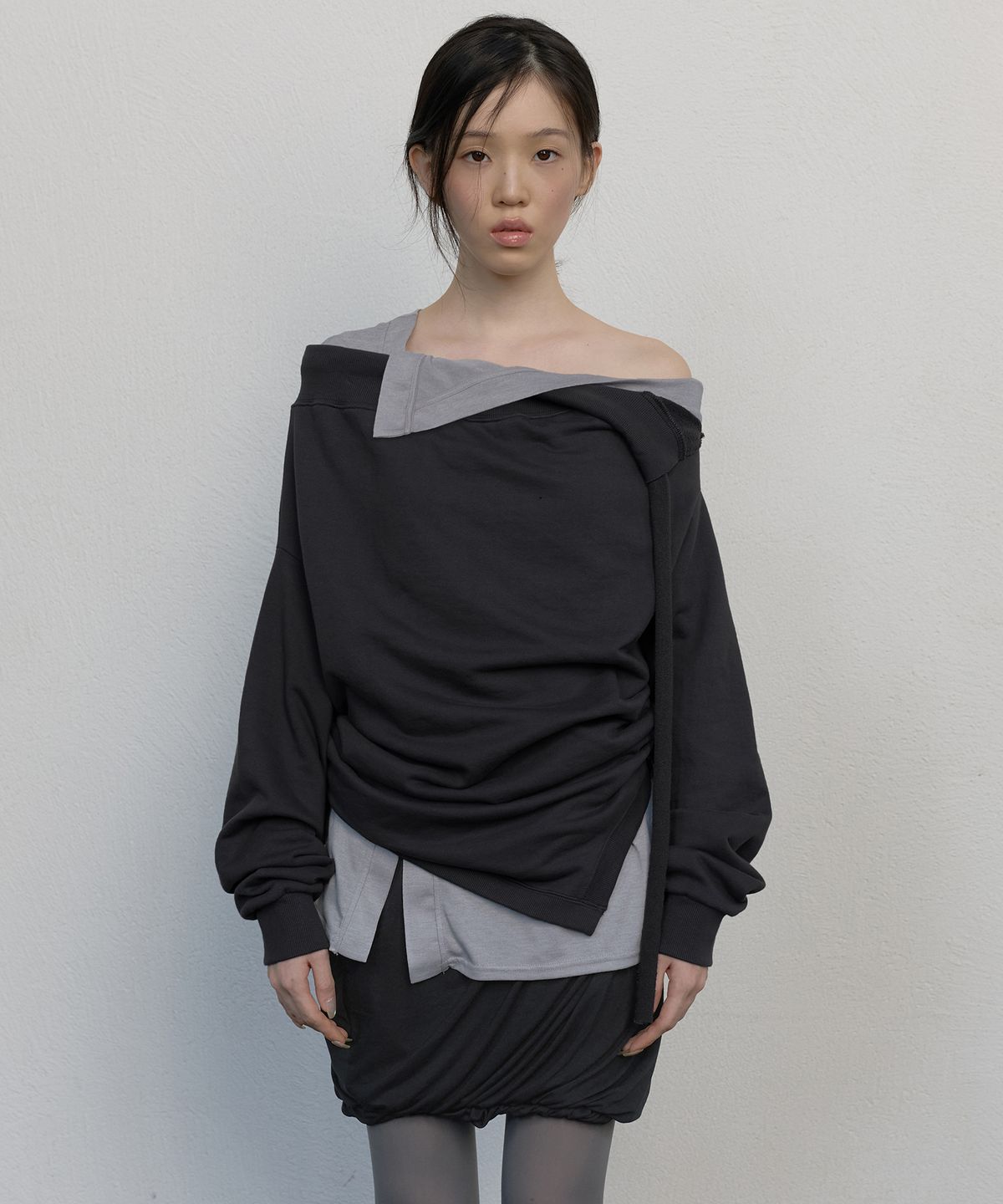 플레어업(FLAREUP) 2-Layered MTM (FL-197_Black&Gray)