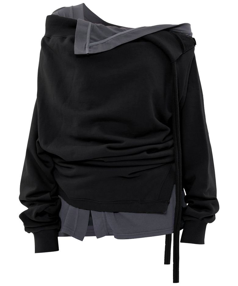 2-Layered MTM (FL-197_Black&Charcoal)