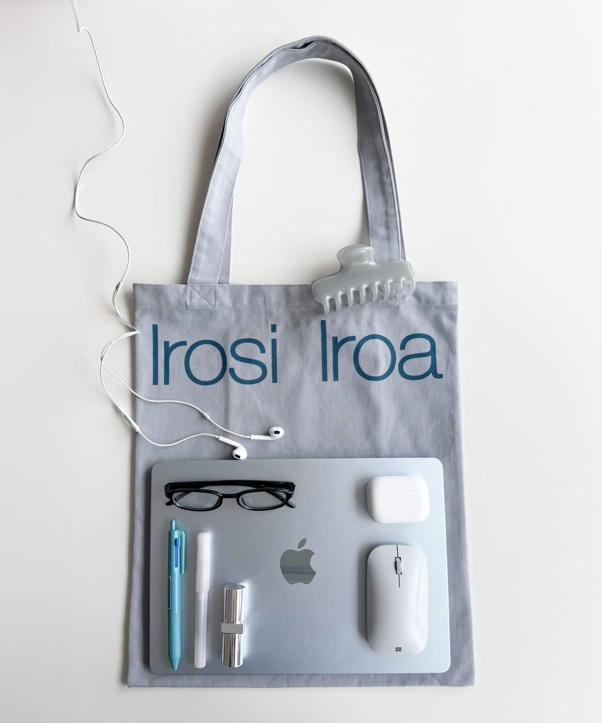 이로시 이로아(IROSI IROA) IR Classic Mini Bag (Gray)