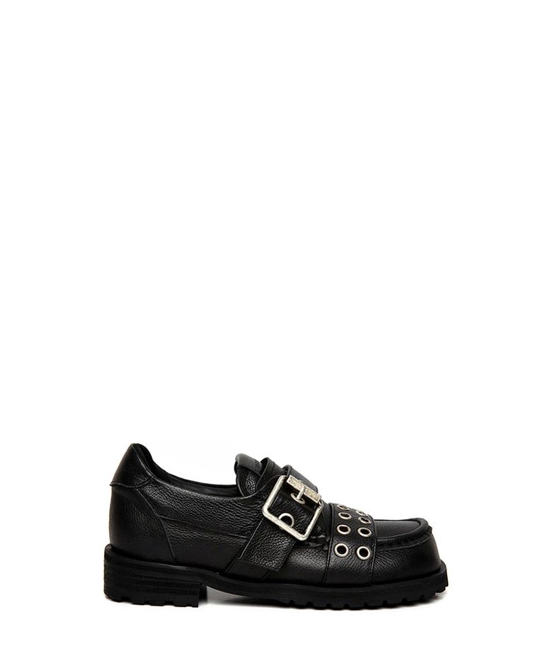 BLAIR BUCKLE LOAFER BLACK