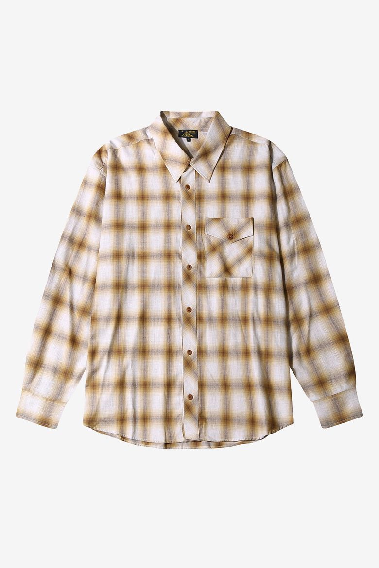CORNIL-CHECKED OVERSHIRT_Brown