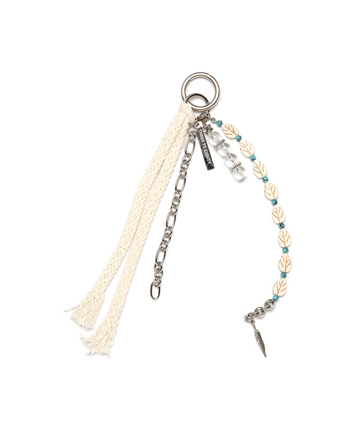 쓰리투에이티(THREE TO EIGHTY) WISHING TREE KEYRING MIDNIGHT