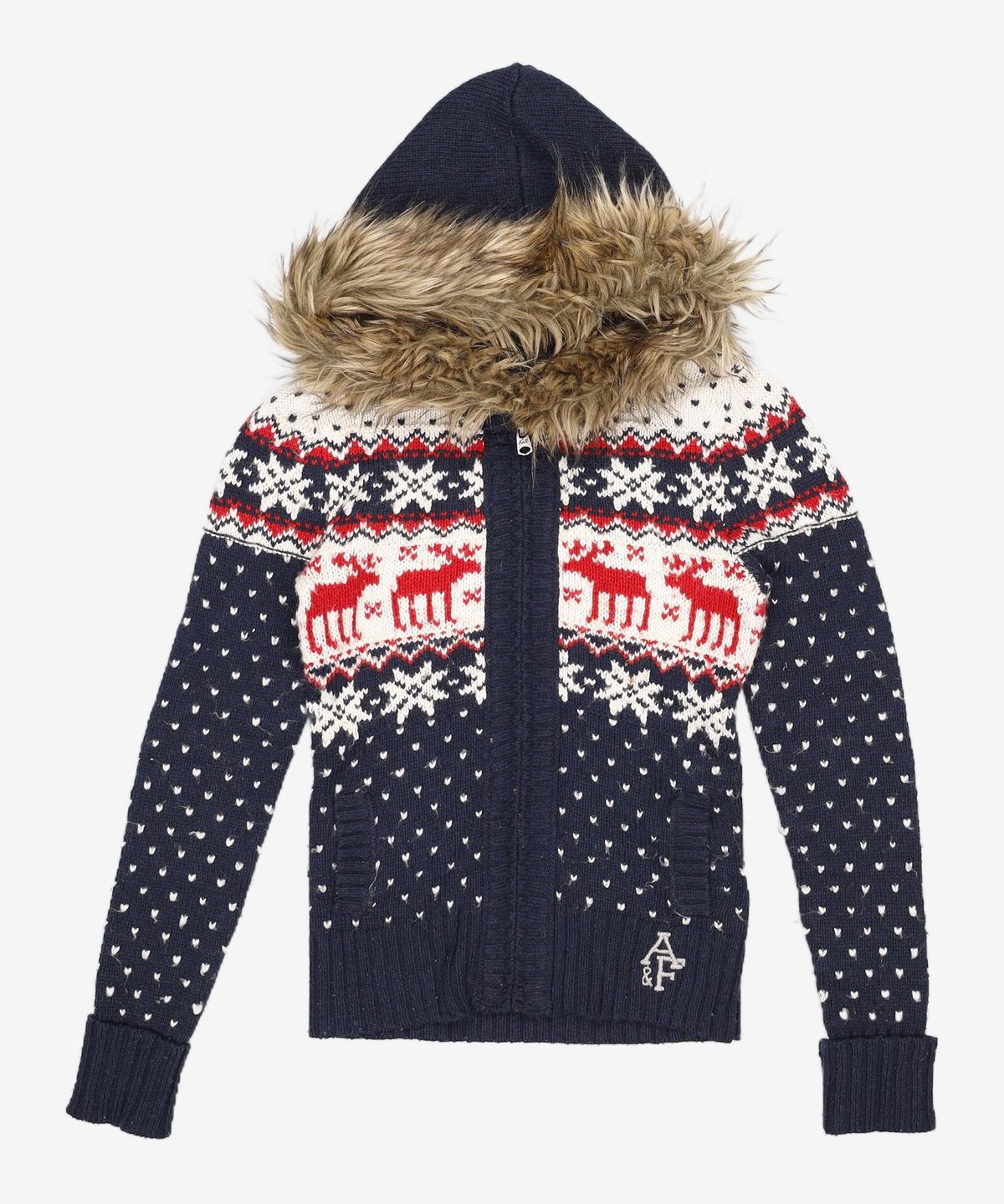 아베크롬비앤피치(ABERCROMBIE & FITCH) 후드 집업 S
