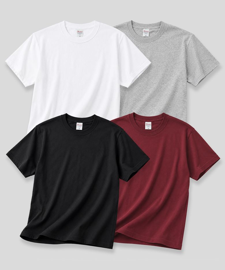 14수 7.4oz 크롭 헤비웨이트 무지 반팔 티셔츠 - 4 COLOR