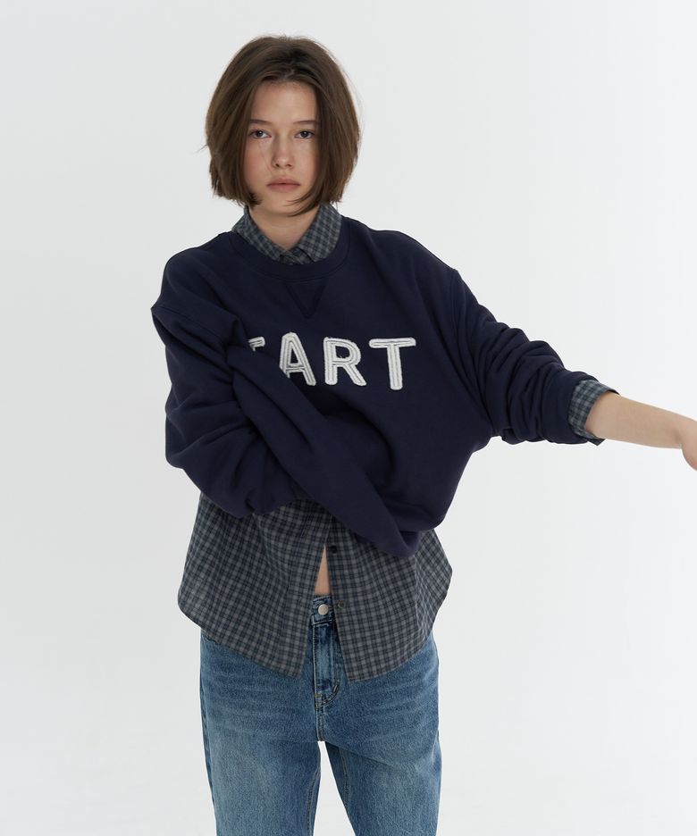Tove Check Shirt - Navy
