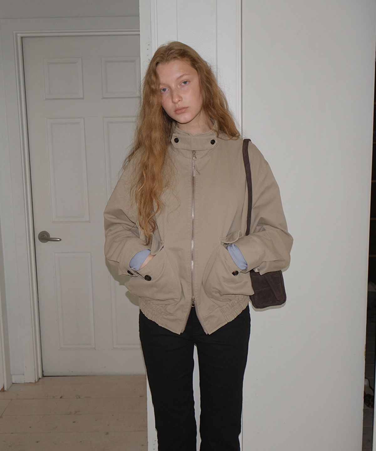 타버트(TARVERT) Rako Blouson Jumper - Beige