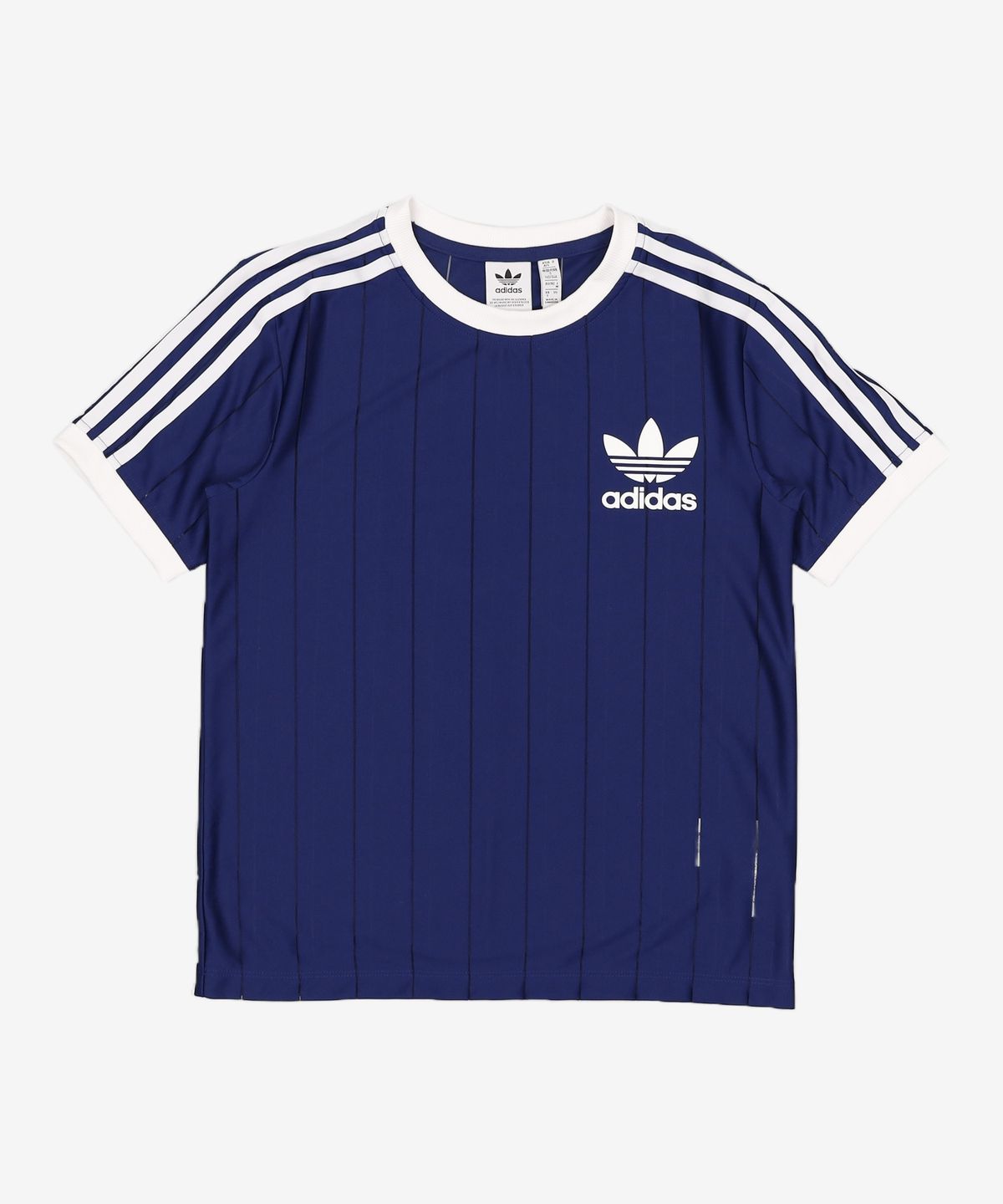 아디다스(ADIDAS) 3S 핀스트라이프 티 - 다크블루 / IY7228 S