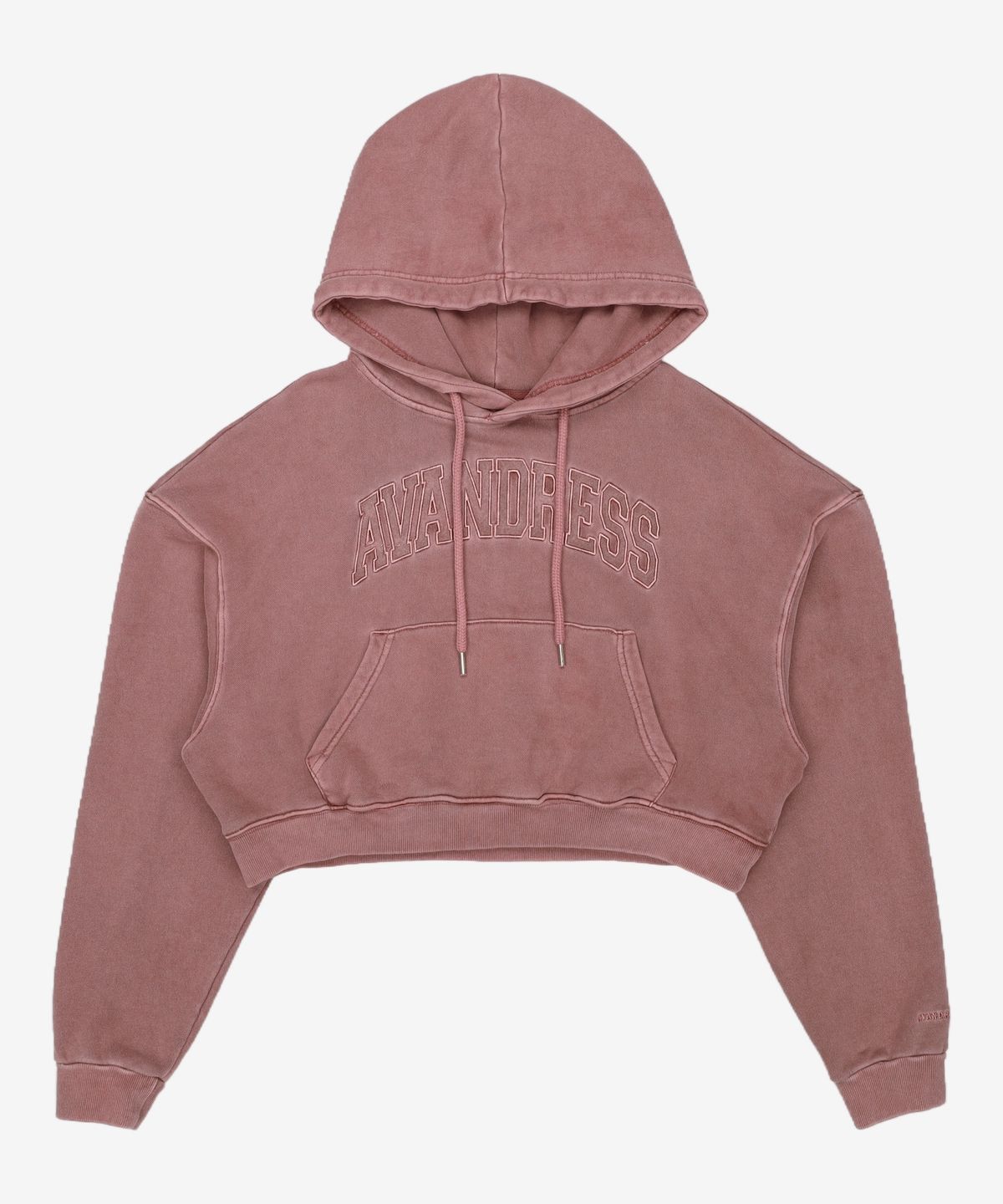 어반드레스(AVANDRESS) Pigment Felt Crop Hoody - 3COL M