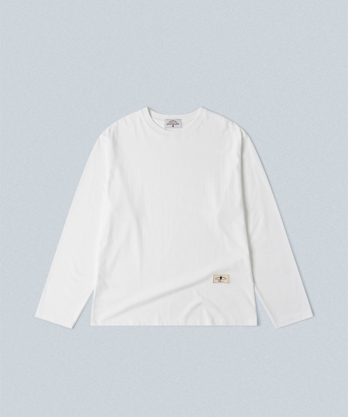 앤하츠(ANNEHEARTS) Essential Cotton Tee_IVORY